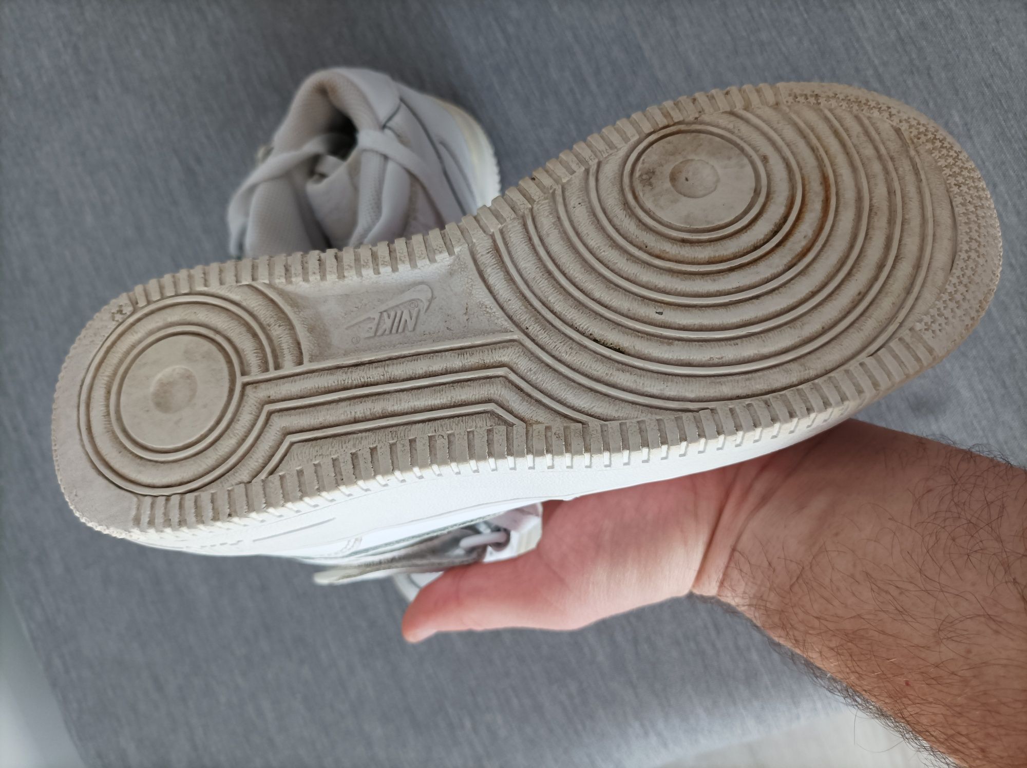 Nike Air Force 1 wysokie białe stan idealny rozmiar 38.5