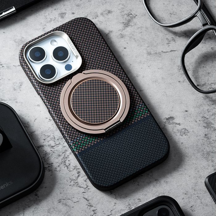 Etui Magnetic Air Prestige Kevlar 600D (G066) do Iphone 16 Pro Max