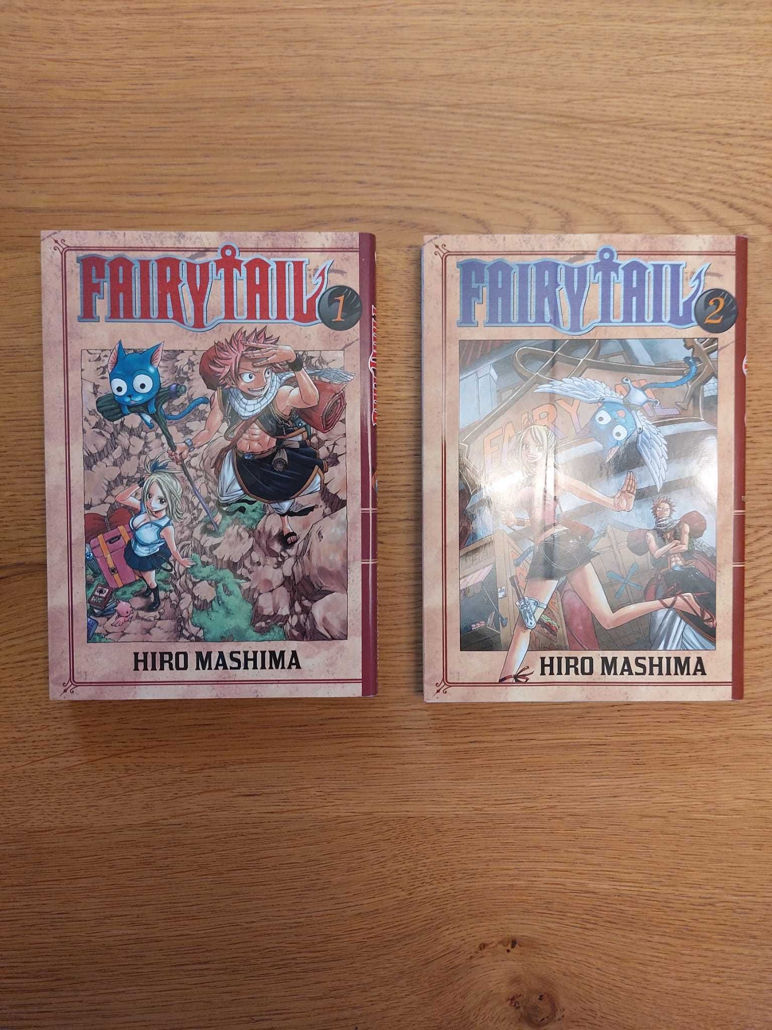 Mangi "Fairy tail" tomy 1-2