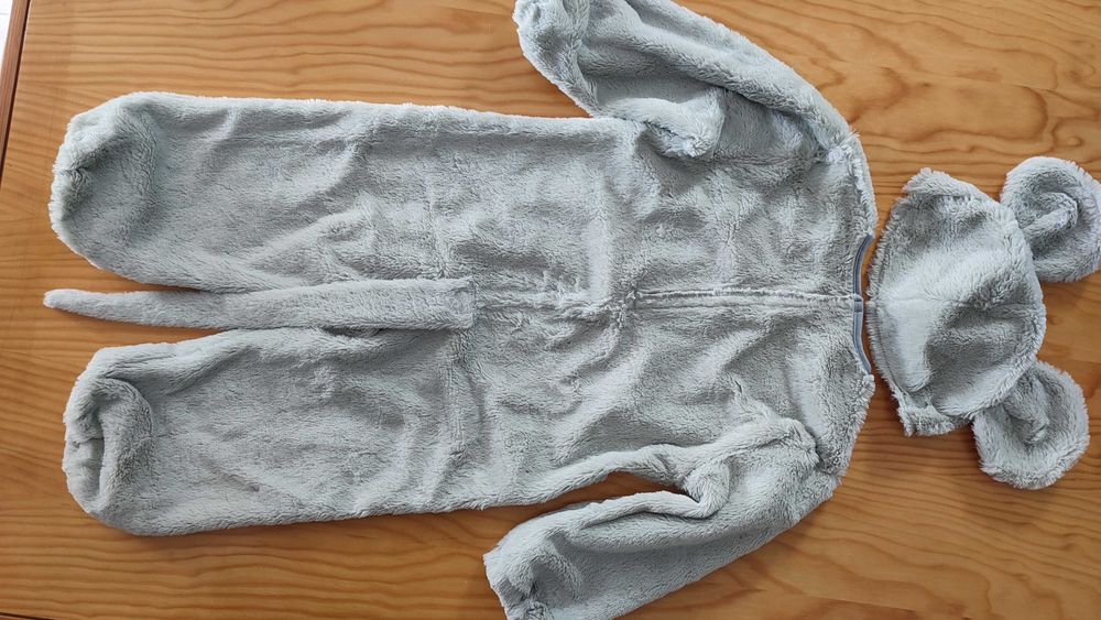 Fato de carnaval. Ratinha. 2/4 anos.