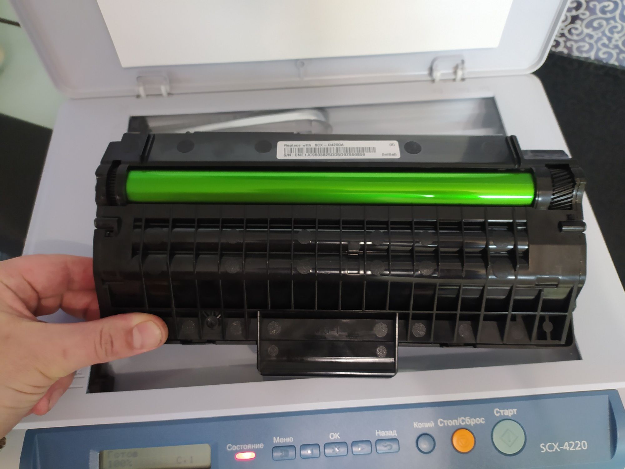 Лазерный МФУ принтер Samsung 4220 +гарантия,новый!
