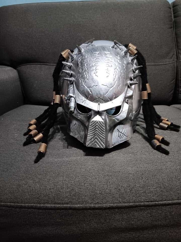 Capacete de moto do Predador