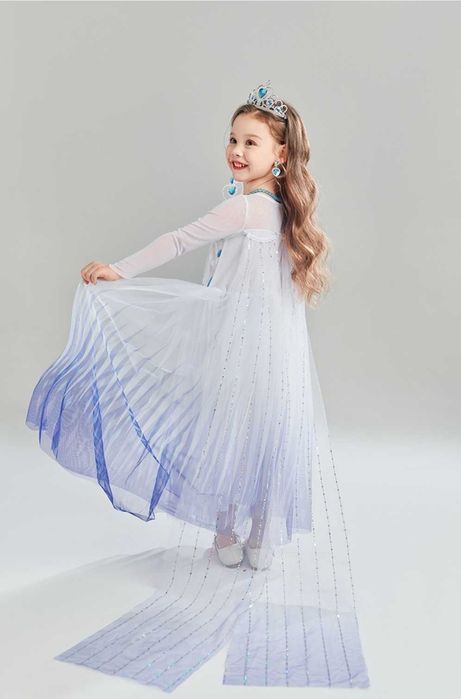 Дитяча сукня Ельза frozen детское платье Эльзы холодное сердце фрозен