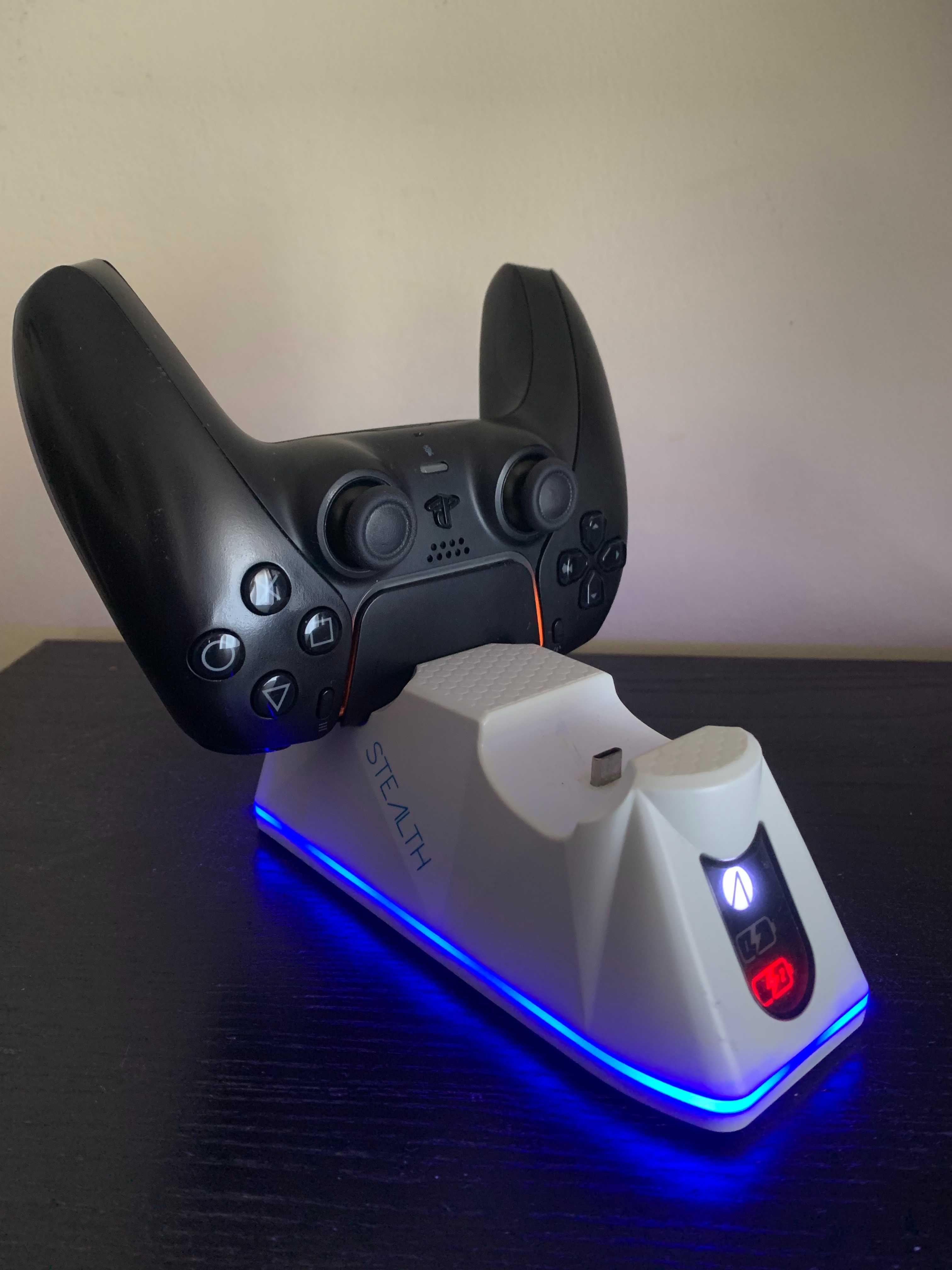 Duplo carregador de comandos PlayStation 5