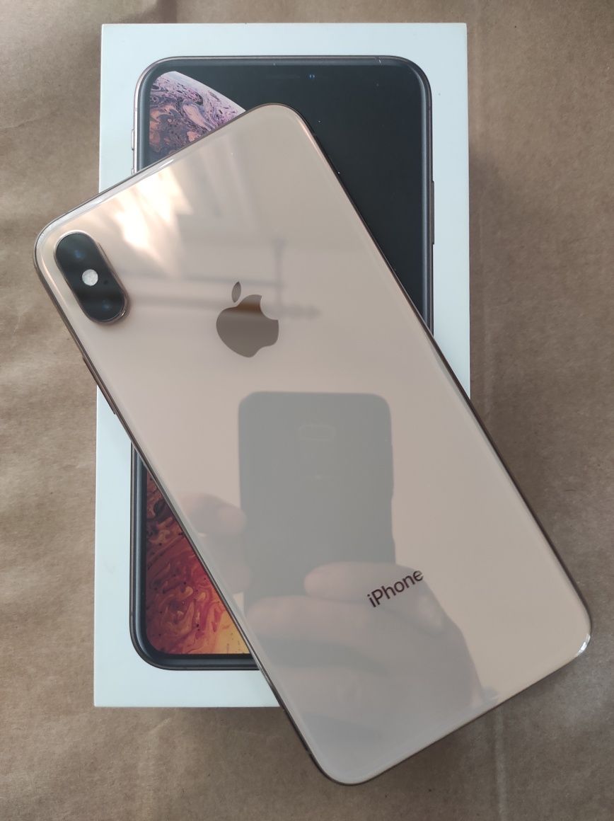 iPhone XS Max Gold 512gb. Feace id, newerlok