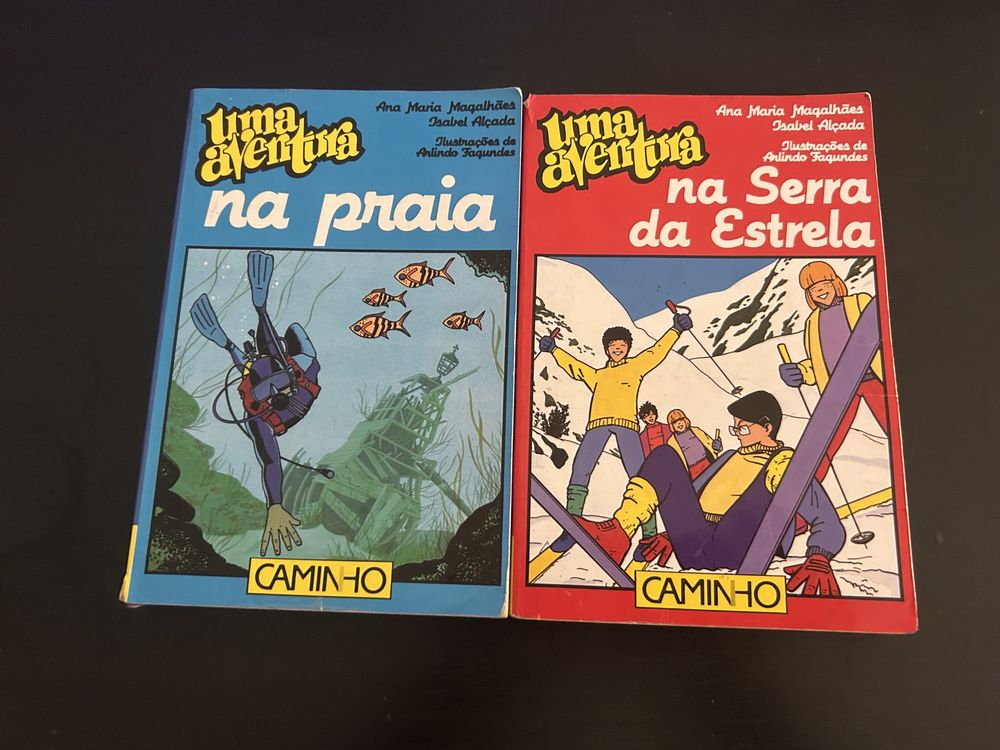 Vendo 8 livros Uma Aventura