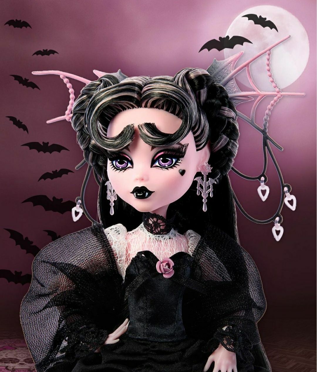 Лялька Monster High Дракулаура Draculaura Vampire Heart