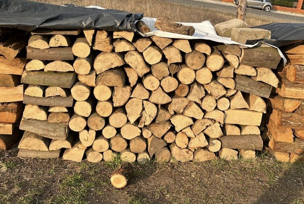 Drewno kominkowe  Akacja vsGrab Jesion Buk Dab Brzoza Sosna