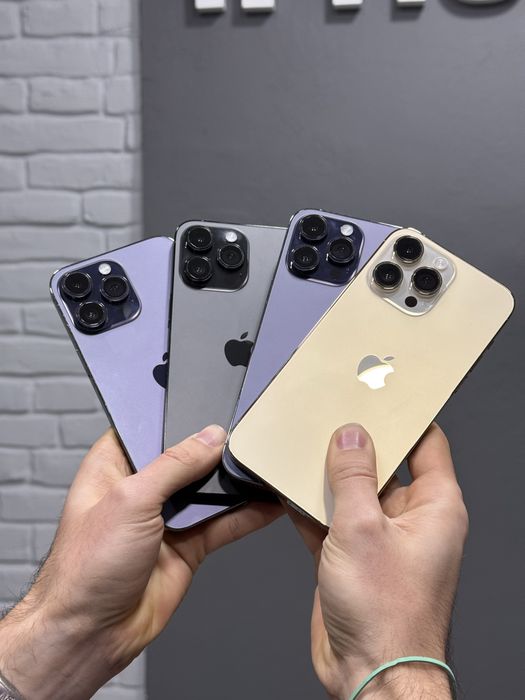 iphone 14 pro max 128/256/512gb purple, black, gold