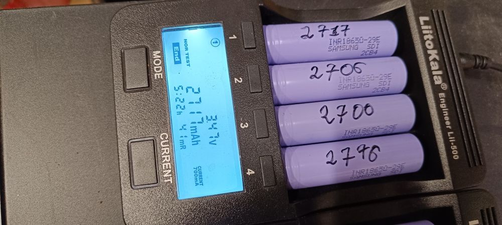 Акумулятори - Li-ion-Samsung INR 18650-29e (2850 mAh)