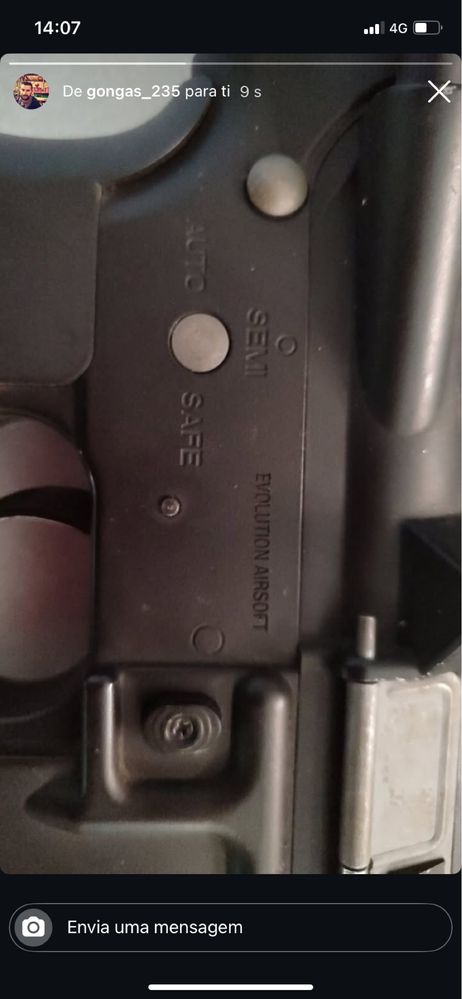 Replica M4 Daniel Defense mk18  (full metal)