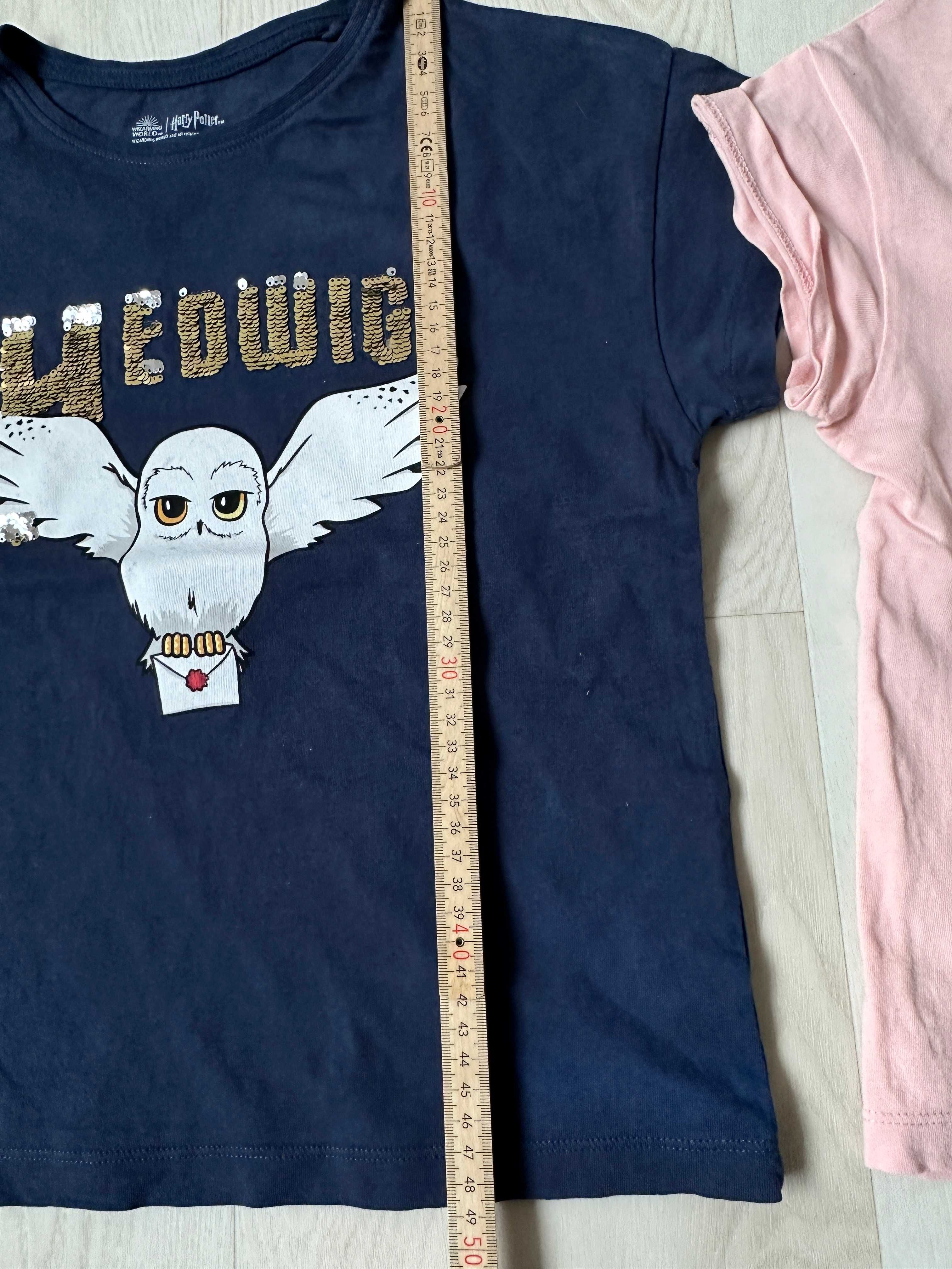 2 t-shirt Harry Potter Hedwiga Lidl 146/152 stan bdb