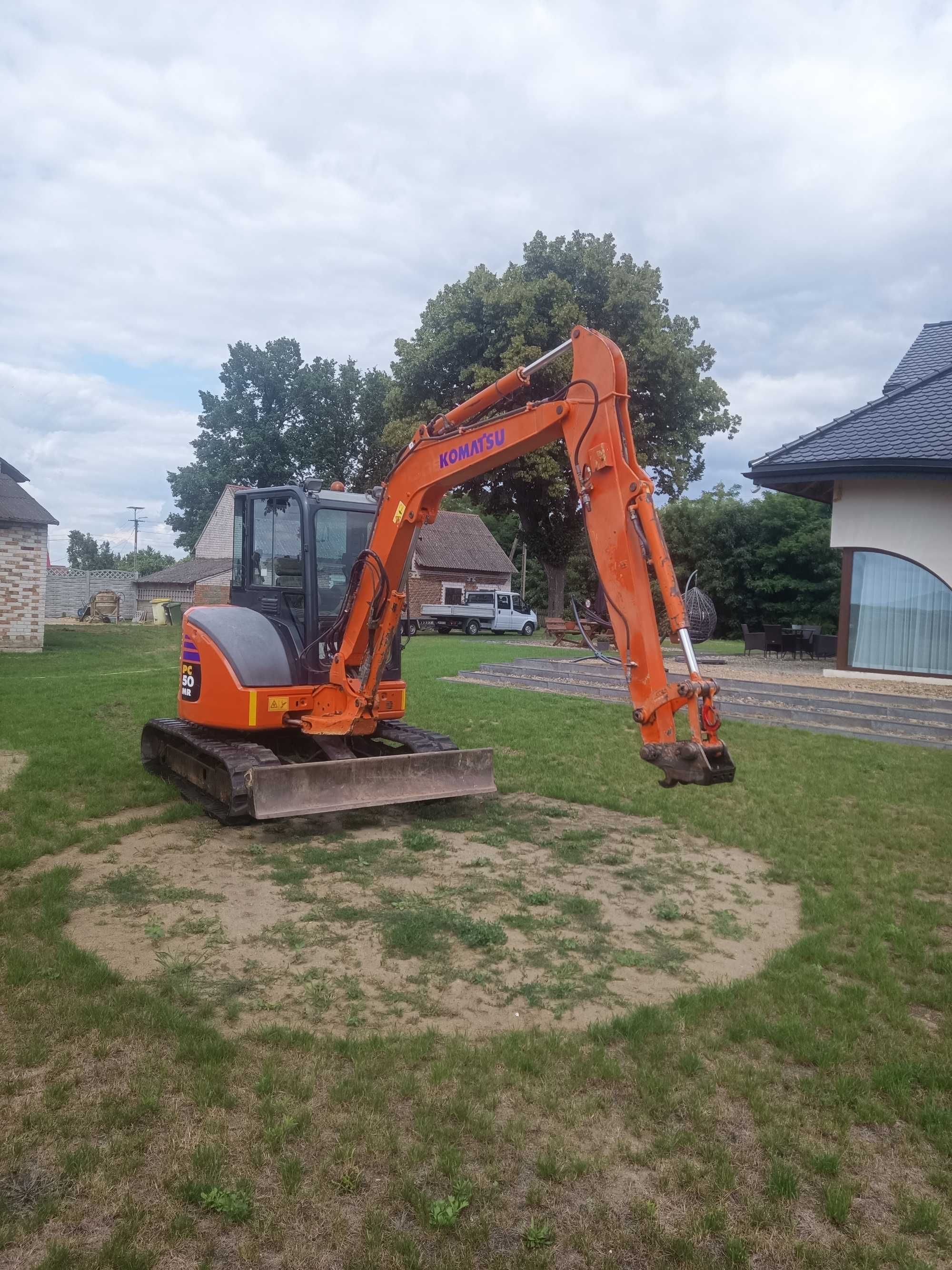 Koparka gąsienicowa komatsu PC 50