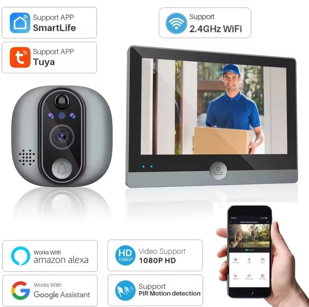Campainha de porta wifi