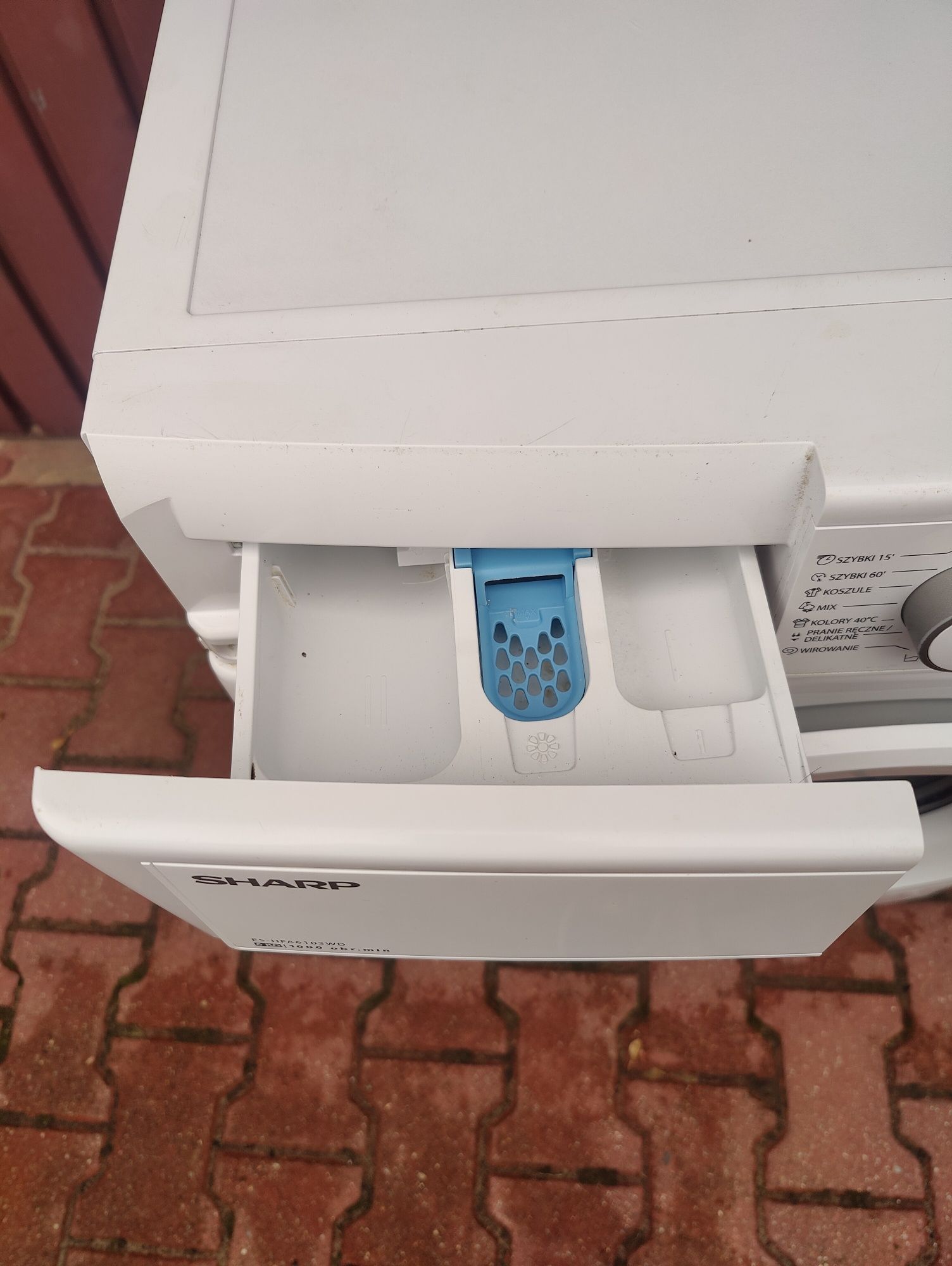 Pralka Sharp A+++ slim wąska silnik direct drive