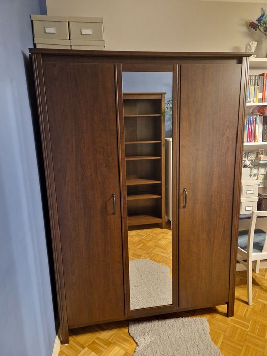 Szafa Ikea Brusali brązowa