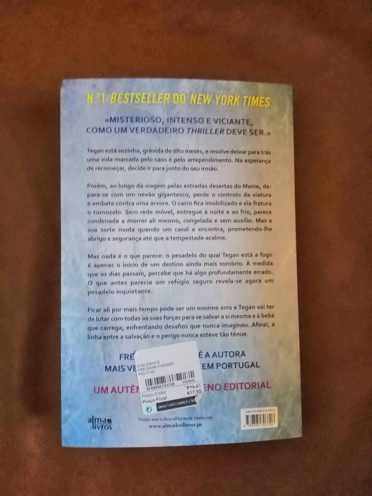 Livro: "O acidente"