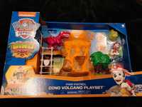 Psi Patrol Dino Rescue Volcano z 3  figurkami nowy zestaw