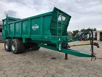 Bergmann Tebbe HKS 140  talerzowy rozrzutnik do obornika 14 ton
