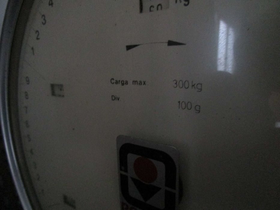 Balança industrial com plataforma