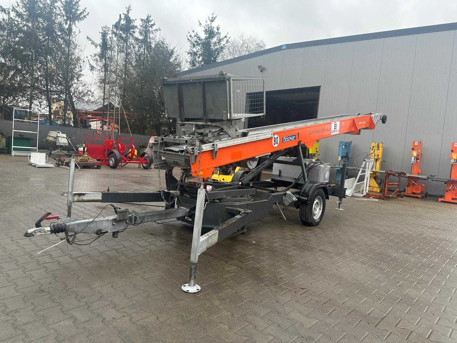 Winda drabina dekarska Bocker HD 31m wciągarka wyciąg budowlany R.2007
