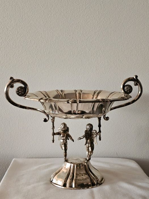 Duża patera XIX/XXw Hiszpania srebro 925