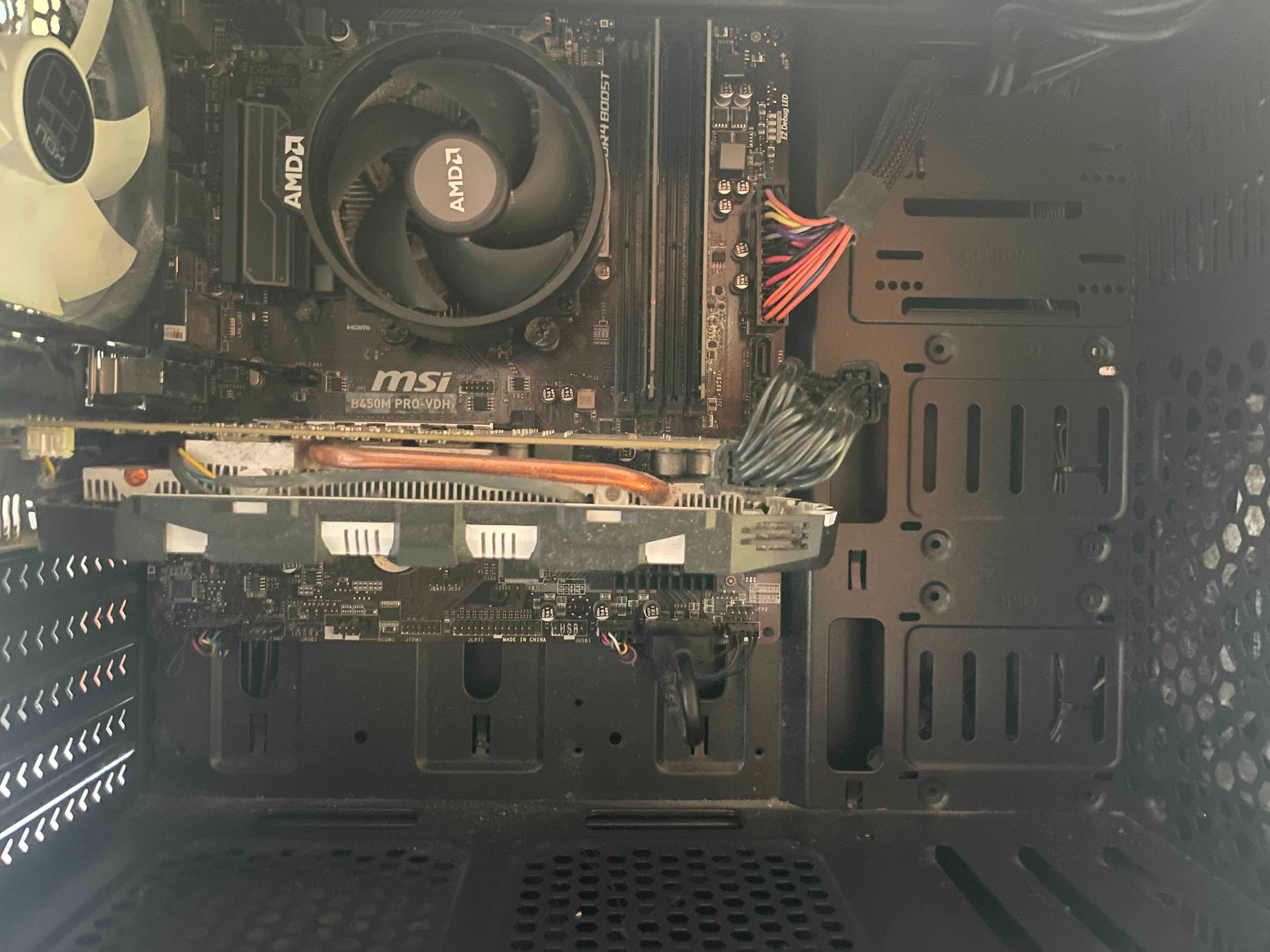 Pc Gaming GTX 1060 6GB, AMD Ryzen 5 2600, 8GB de RAM e Windows 11