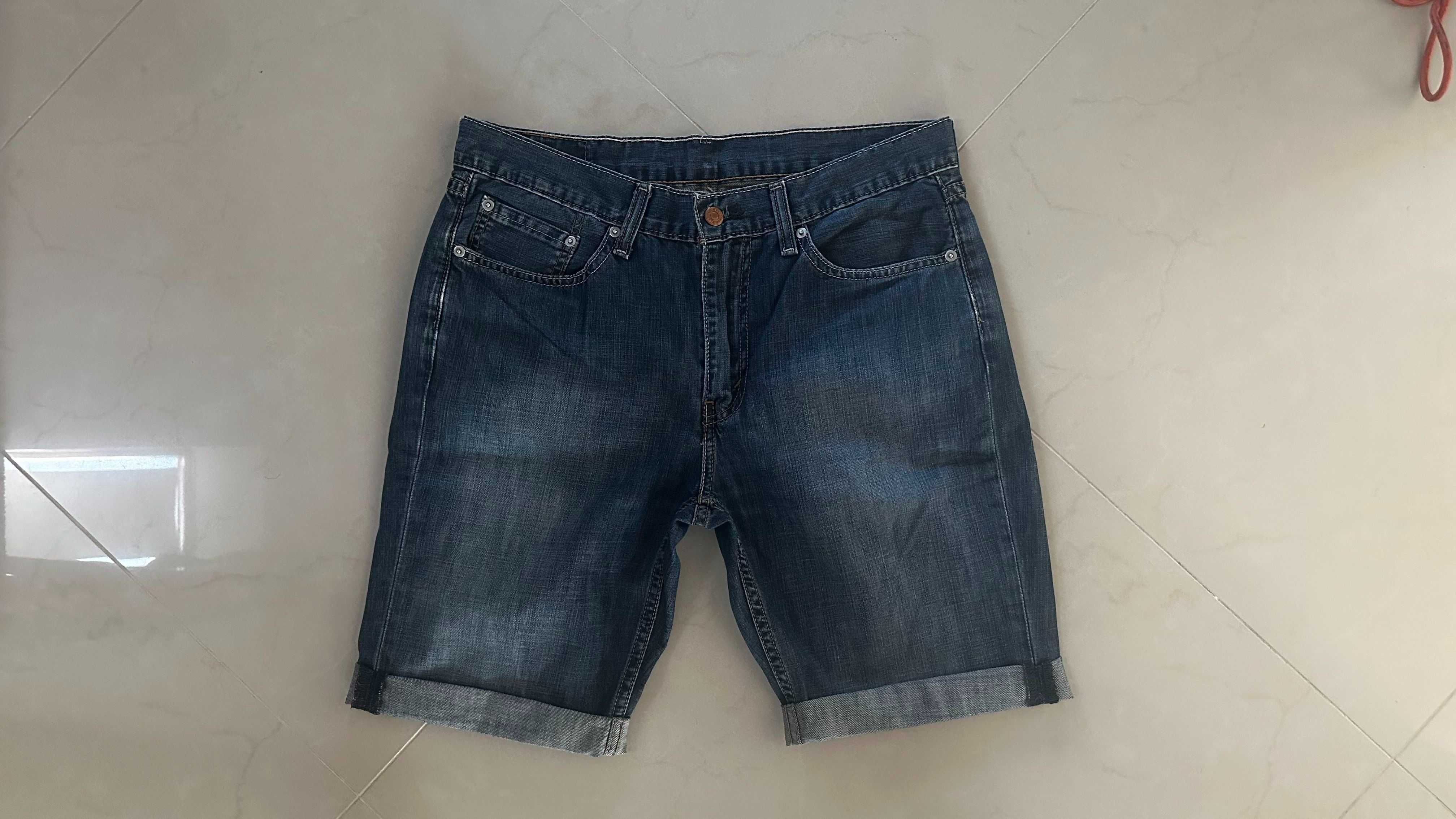 Levis 514 W33 Szorty Krótkie Spodenki Piękne