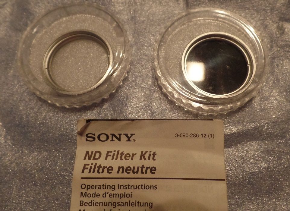 Sony Kit ND Filtro vf-r37nk Novo (683)