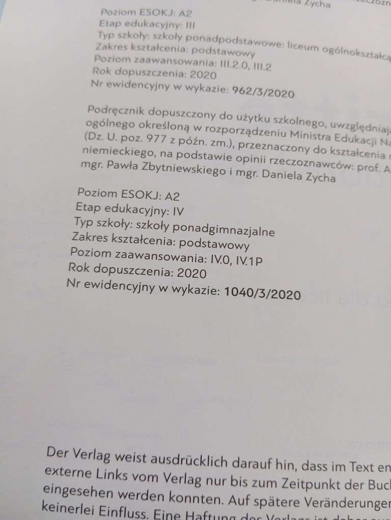 Schritte International Neu3 A2. 1 podręcznik i ćwiczenia.