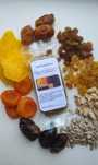 Веган батончик тропічний буст, натуральний,healthy, м'якенький, сухпай