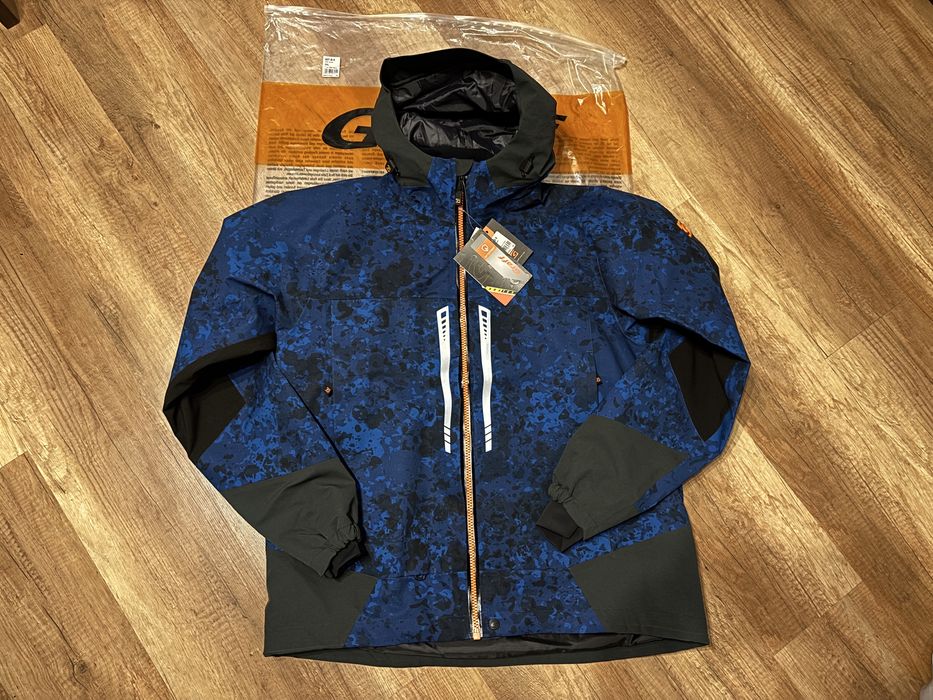 Graff kurtka przeciwdeszczowa wędkarska 2XL (XXL) 607-B-9 blue camo