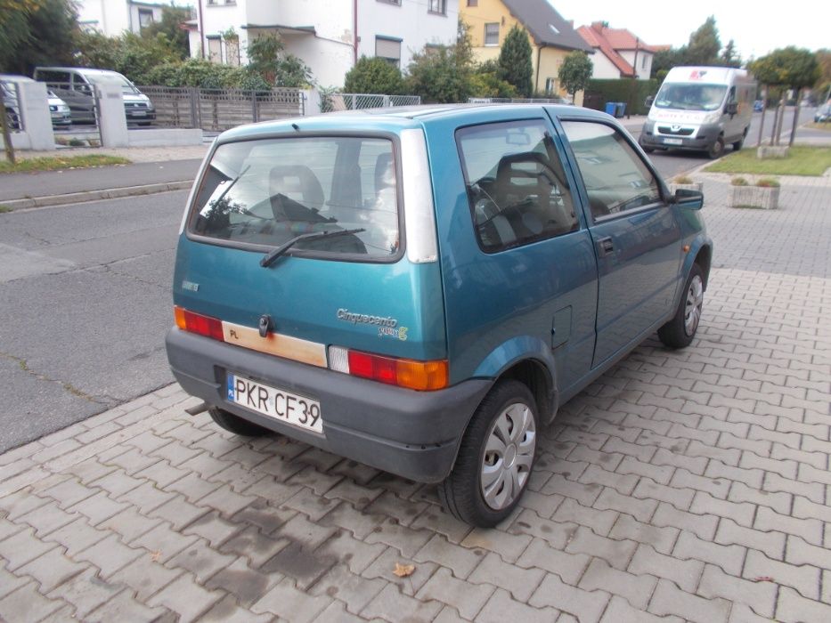 Zderzak przód Fiat Cinquecento kolor 487A