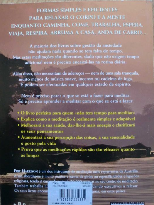 Meditação - Aprendizagem e técnica - LOTE 3 LIVROS