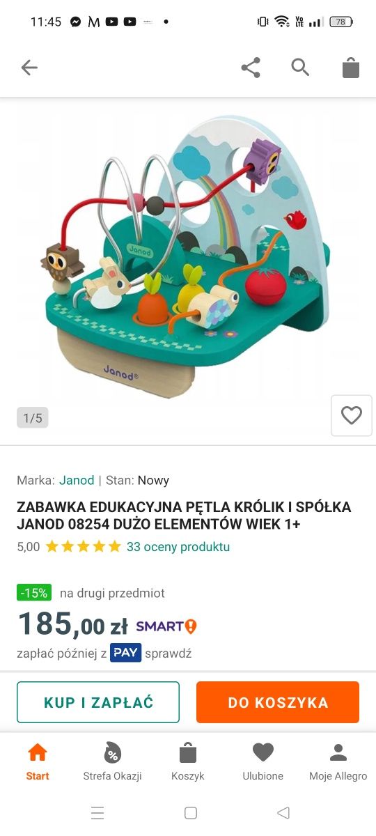 Zabawka manipulacyjna Janod