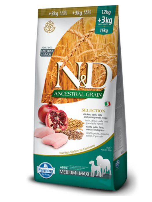 Корм для собак Фарміна 12+3