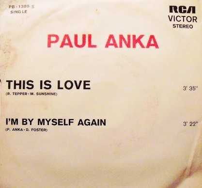 Paul Anka - This is love - Disco EP 45 rpm