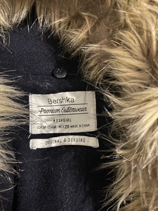 Casaco inverno azul escuro