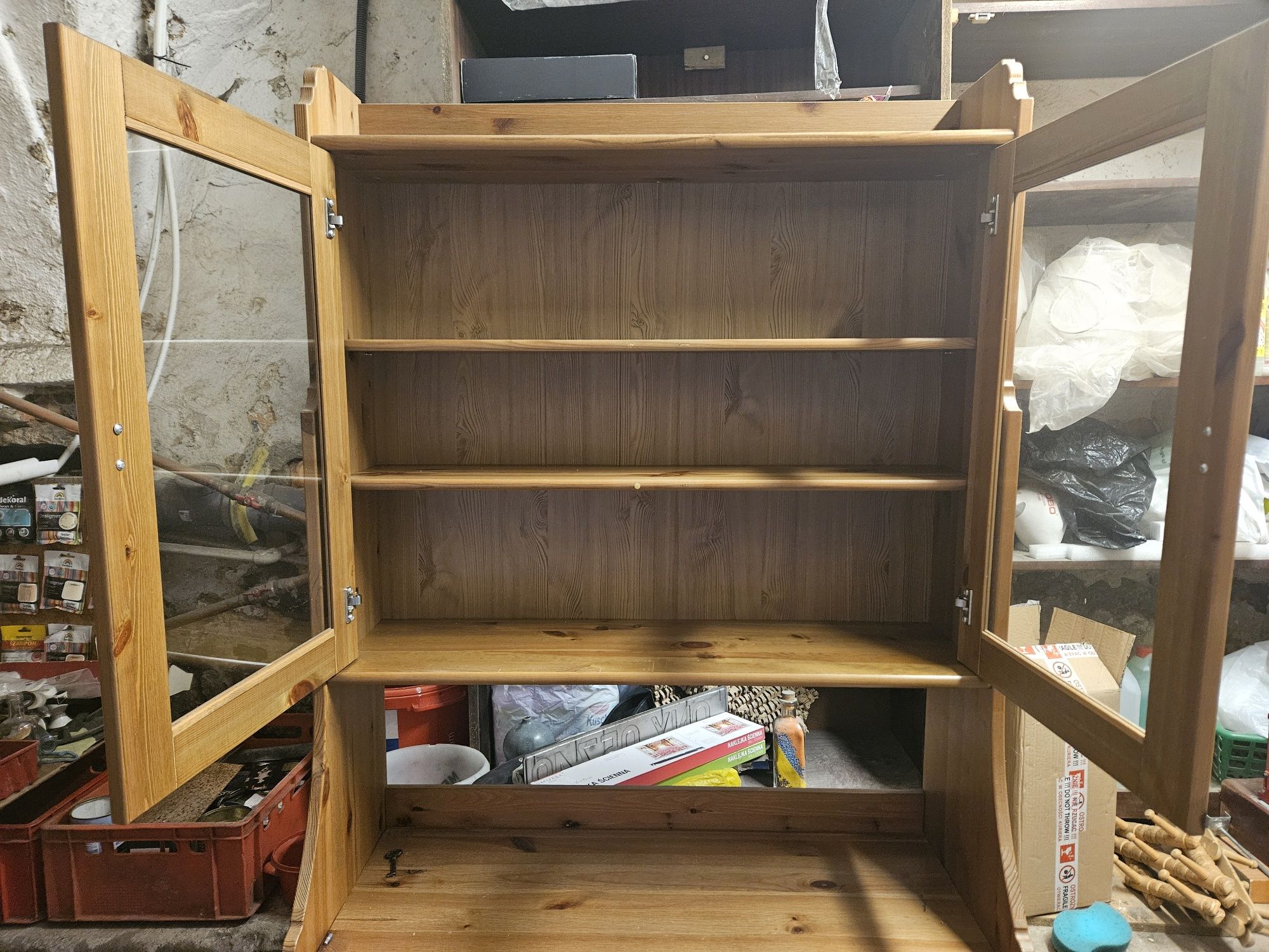 Witryna regał leksvik Ikea