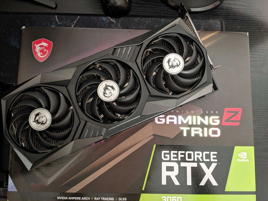 MSI GeForce RTX 3060 GAMING TRIO новая в упаковке
