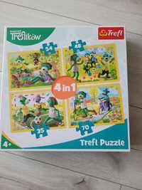 Puzzle 4 w 1 Trefliki