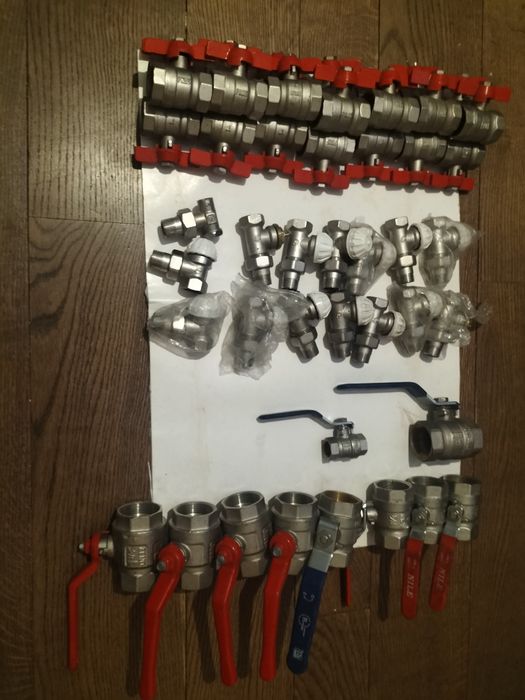 Zawory nowe kulowe grzejnikowe Arco perfexim diamond