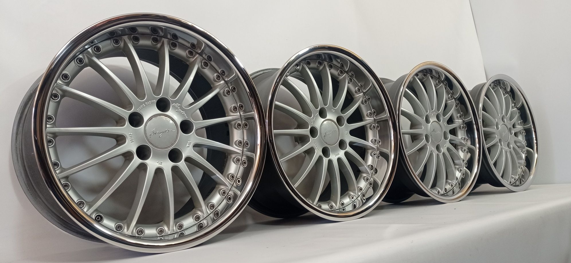 5x120 18" 8,5/9,5j bmw rant poler radinox skrecane 2tlg Breyton