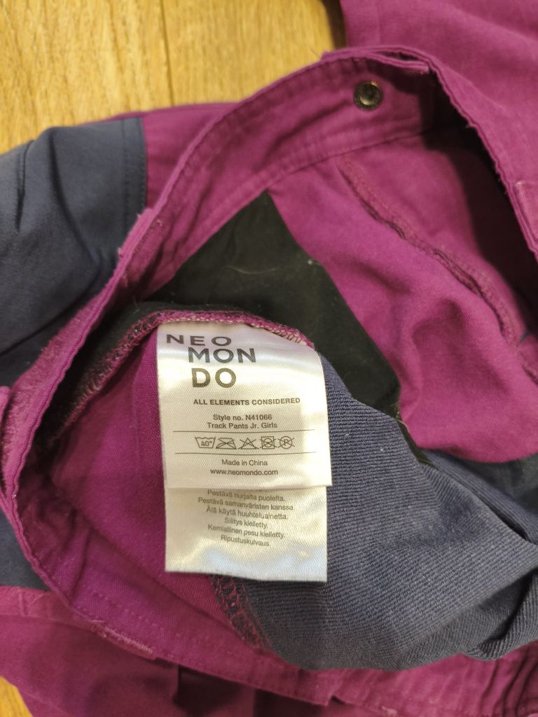 Spodnie trekkingowe turystyczne damskie NEOMONDO r.14/XS góry outdoor
