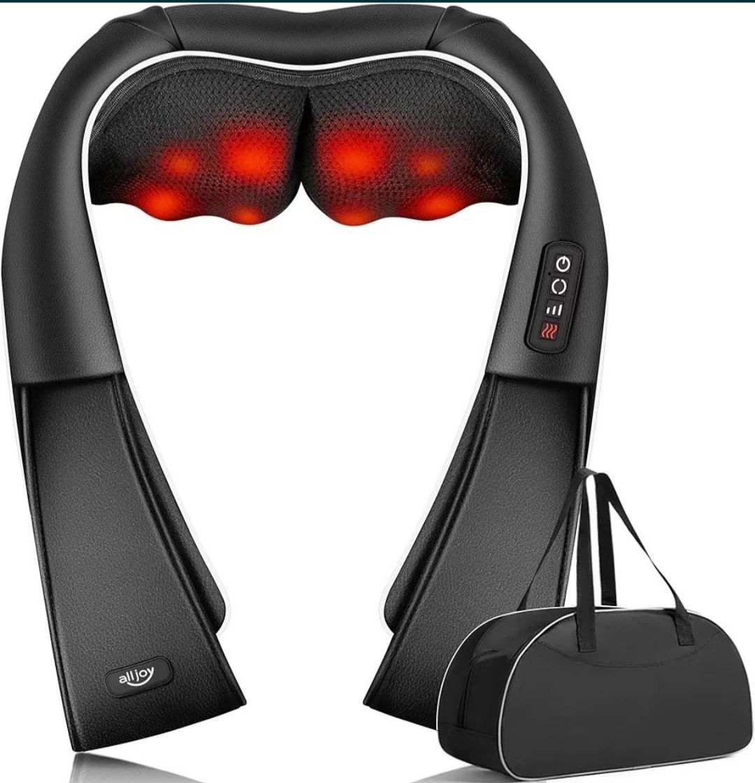 All joy cama 2101 masażer shiatsu pleców szyi pokrowiec 220v 12v