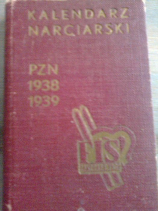 Kalendarz Polskiego Związku Narciarskiego 1938/39 r