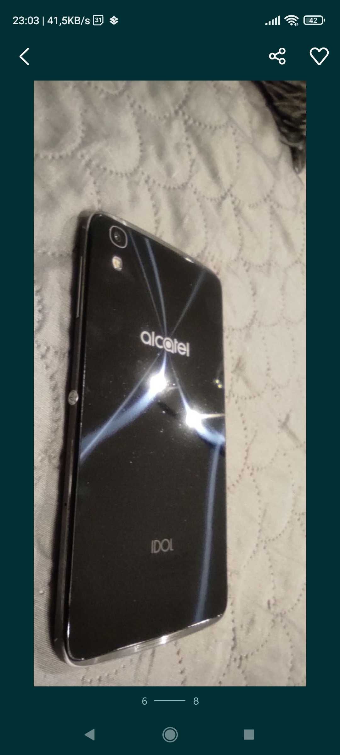 Alcatel Idol 4 + okulary VR komplet smartfon telefon sprawny