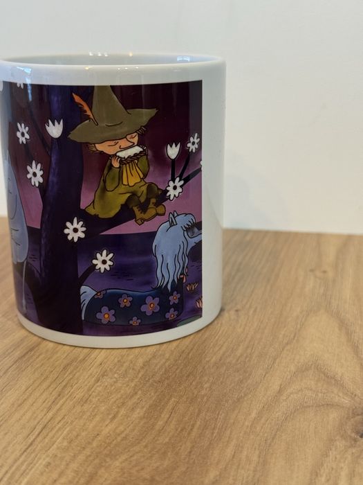 Kubek ceramiczny z motywem z bajki Muminki nowy 330 ml nowy prezent