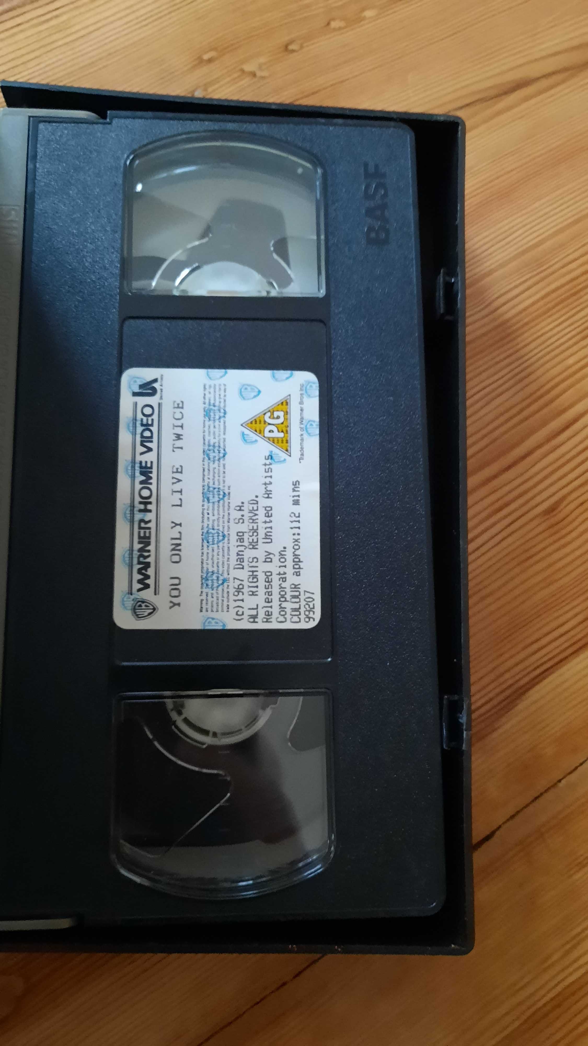 VHS BASF  James Bond Wydanie UK