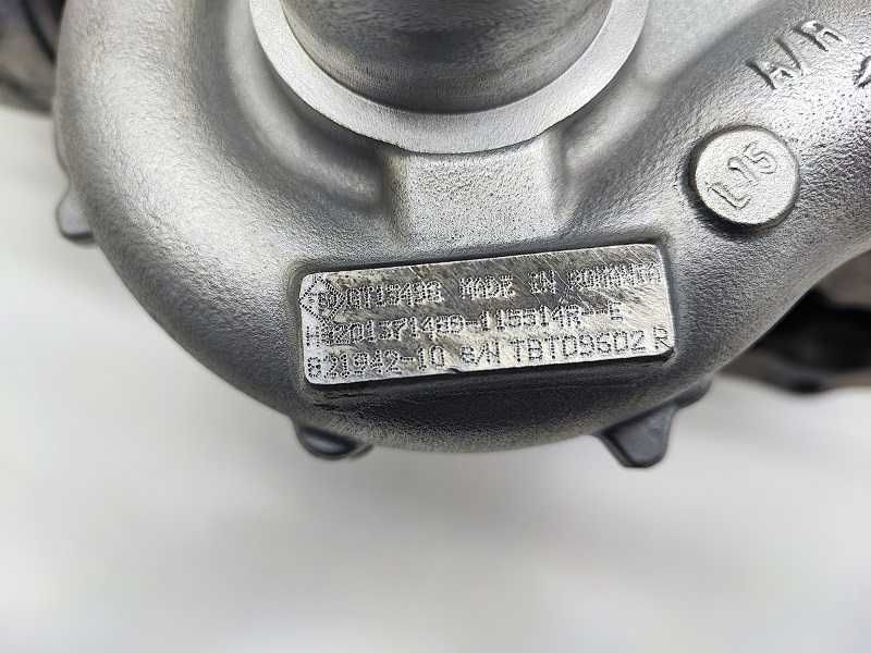 Turbosprężarka 1.6CDTI Opel Renault 120/140/145/160KM